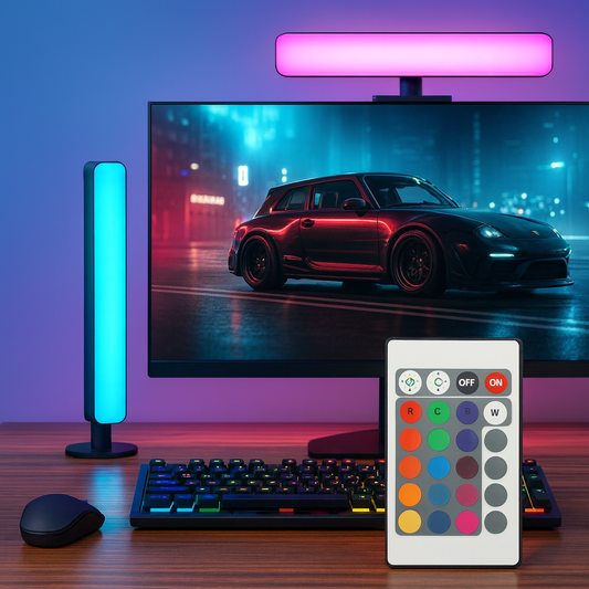 Lampe de bureau LED RGB