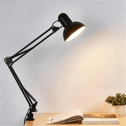 Lampe de bureau LED noire