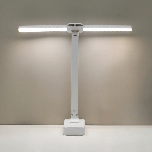 Lampe de bureau LED blanche