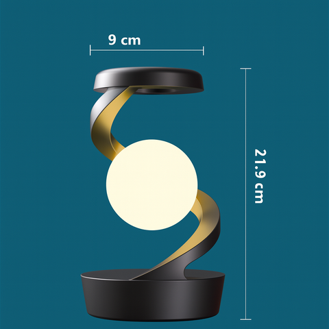 Lampe de table LED rotative