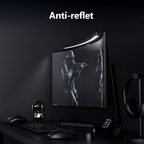 Lampe LED bureau incurvé