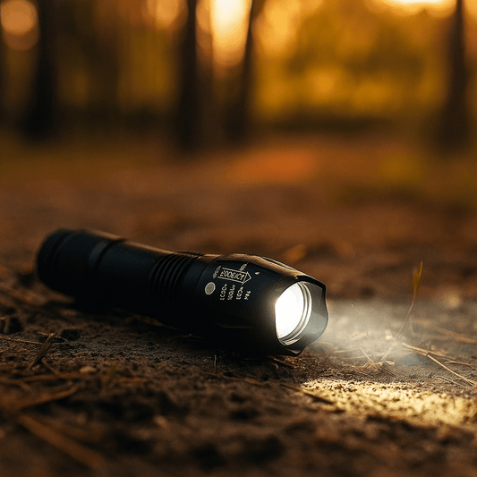 Lampe torche LED multicolore