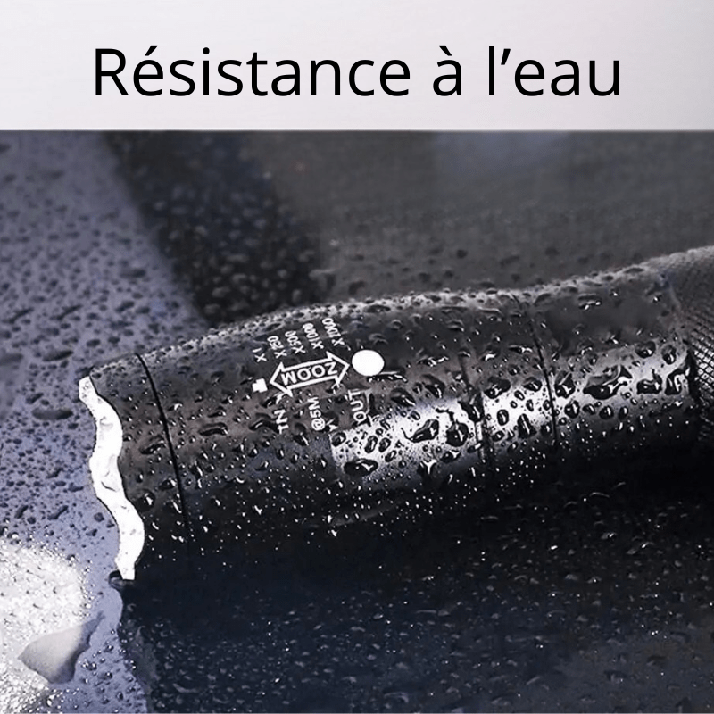 Lampe torche LED multicolore