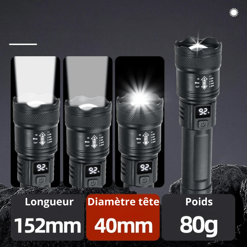 Lampe torche LED rechargeable