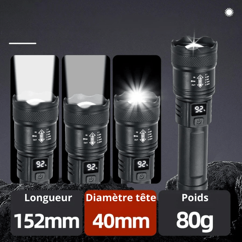 Lampe torche LED rechargeable