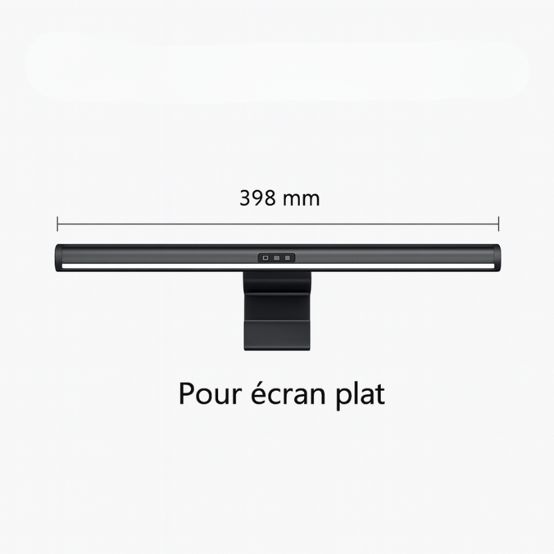 Lampe LED bureau incurvé