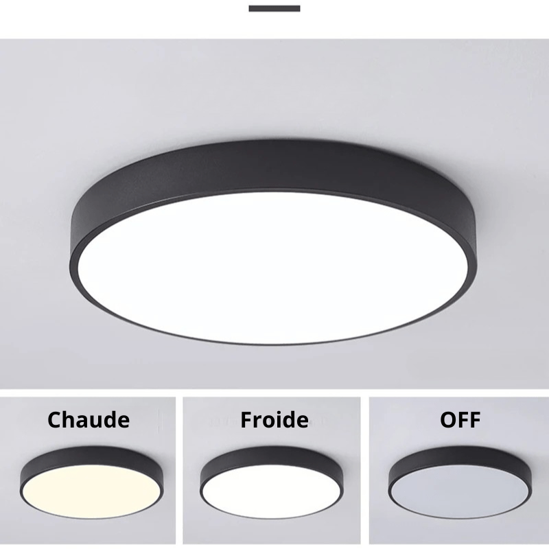 Lampe LED design pour plafond