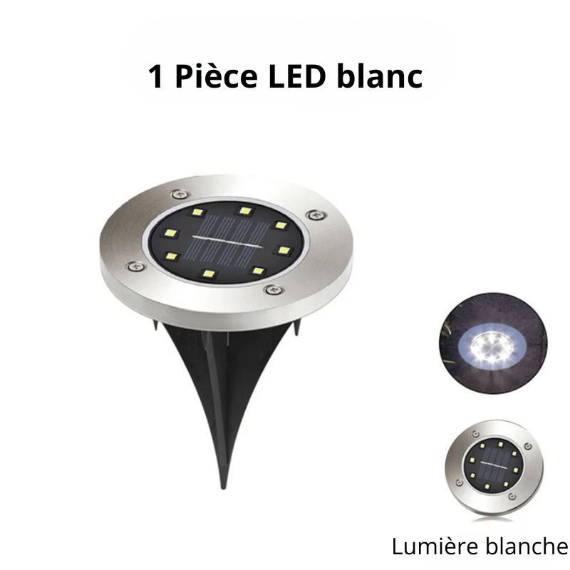 Lampe LED extérieure encastrable