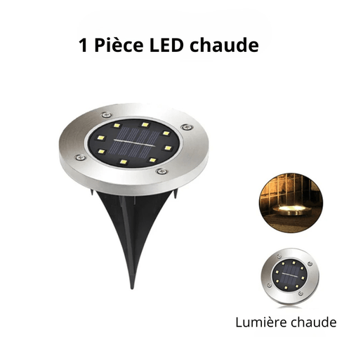 Lampe LED extérieure encastrable