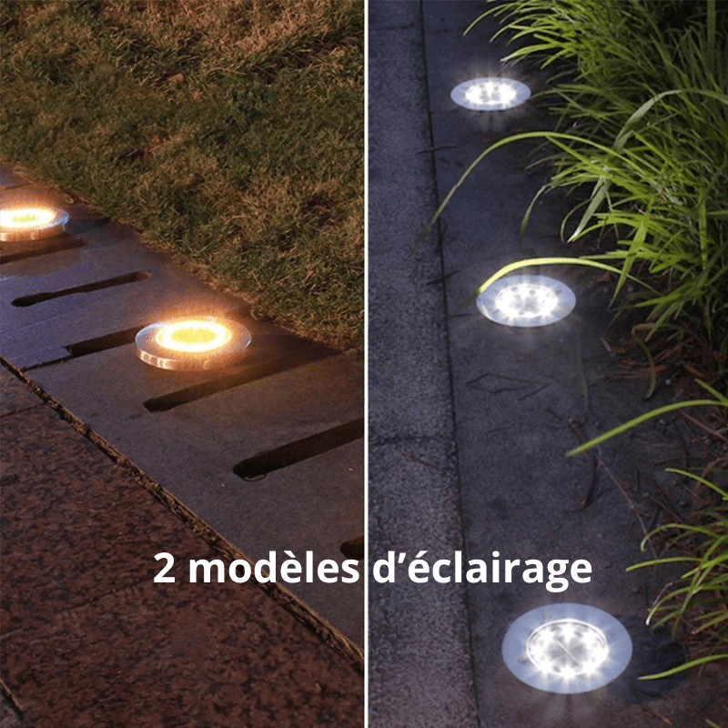 Lampe LED extérieure encastrable
