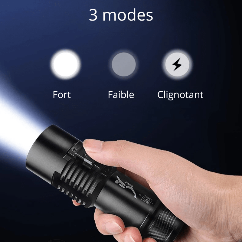 Lampe torche LED étanche