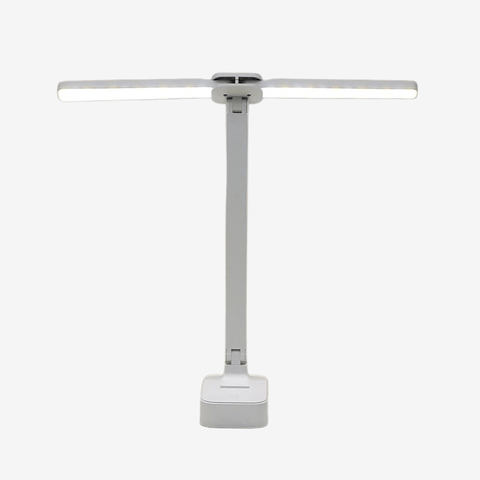 Lampe de bureau LED blanche