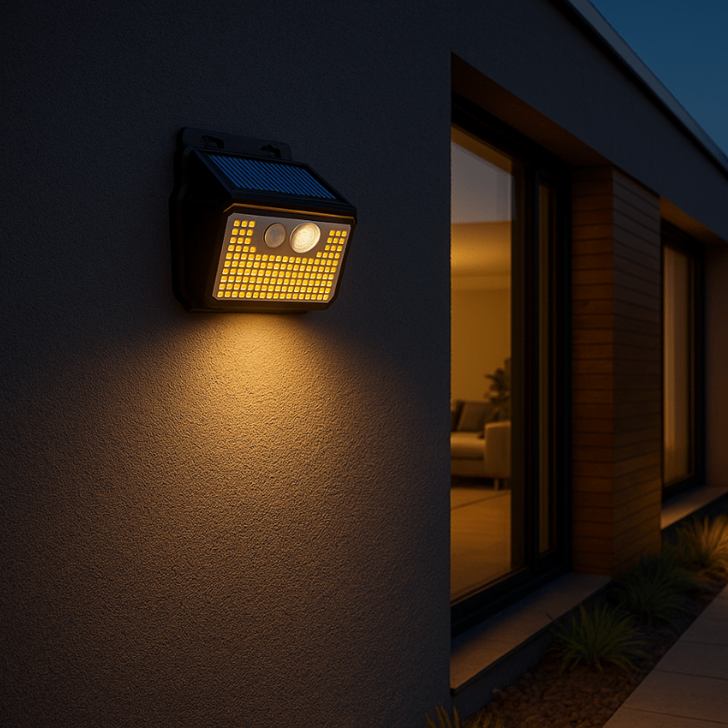Lampe LED extérieure détecteur de mouvement