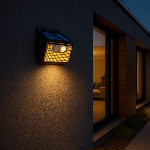 Lampe LED extérieure détecteur de mouvement