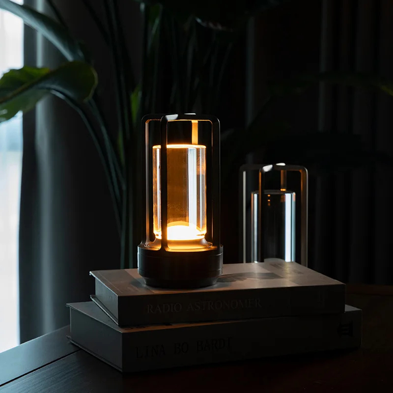 Lampe de table LED cristal