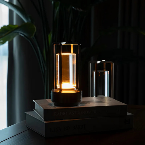 Lampe de table LED cristal