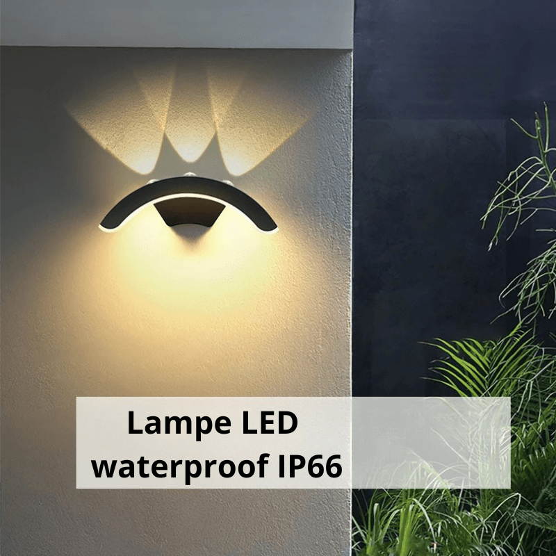 Lampe LED extérieure design