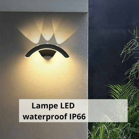 Lampe LED extérieure design