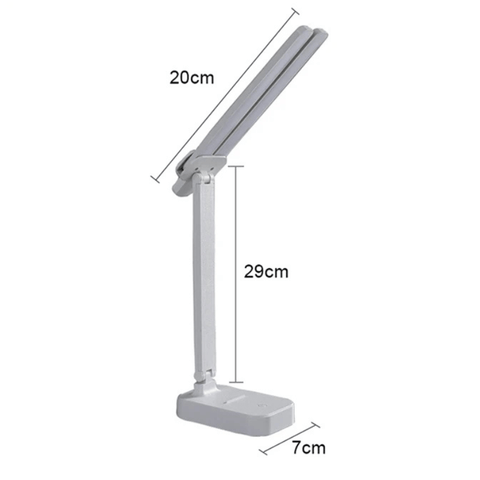 Lampe de bureau LED blanche