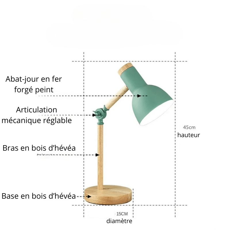 Lampe de bureau LED design