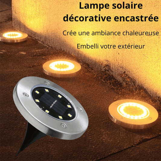 Lampe LED extérieure encastrable
