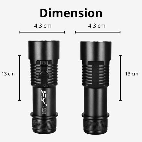 Lampe torche LED étanche