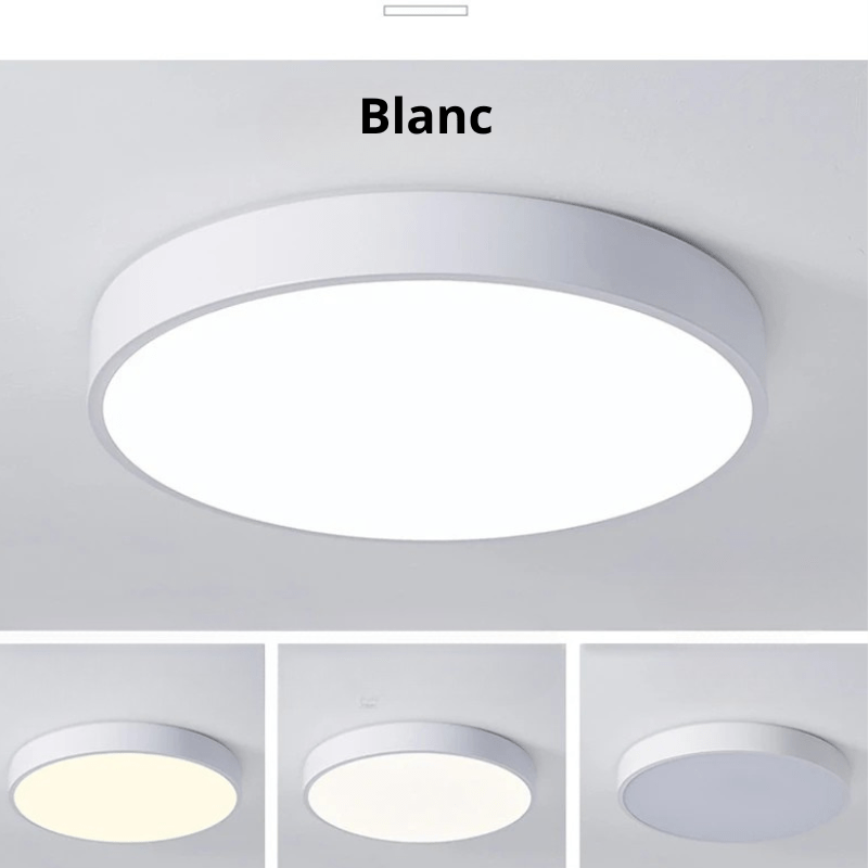 Lampe LED design pour plafond