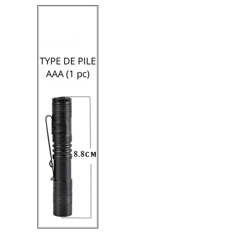 Mini lampe torche LED
