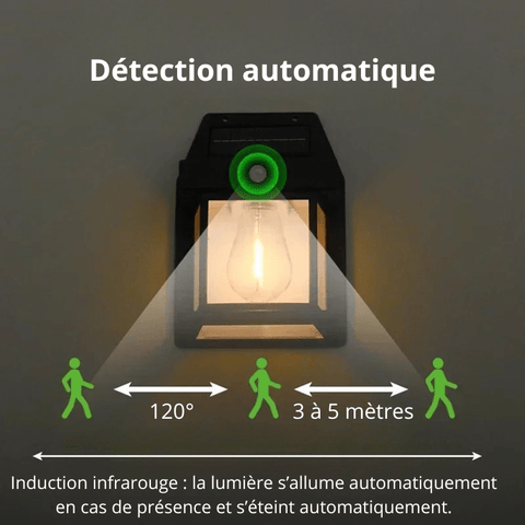 Lampe LED extérieure murale