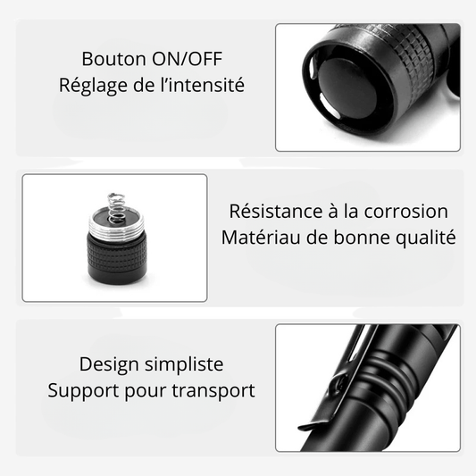 Mini lampe torche LED