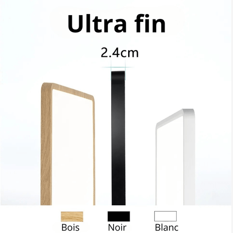 Lampe LED carré pour plafond