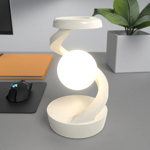 Lampe de table LED rotative