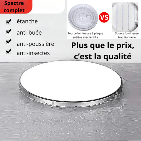 Lampe LED pour plafond de salle de bain